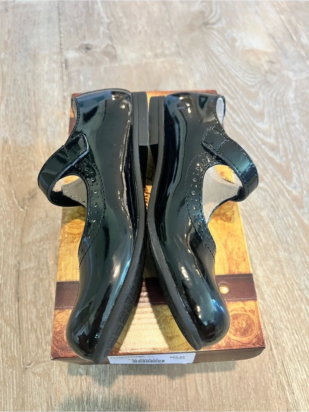Girls Black Patent Footmates Mary Jane Shoes